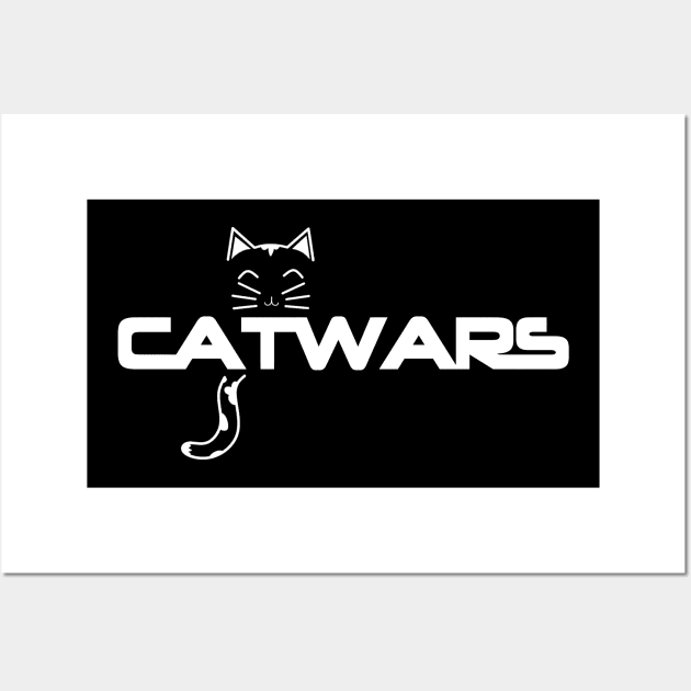 Cat Wars Wall Art by Traditional-pct